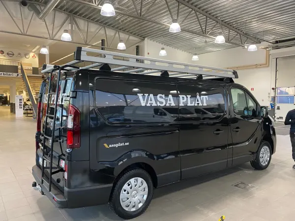 Vasa Plåt fordonsdekor sida