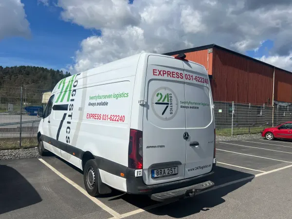 247 skåpbil fordonsdekor