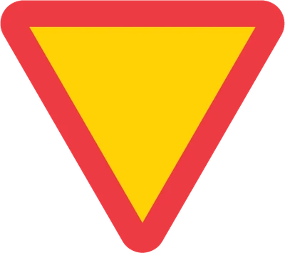 B. Väjningspliktsmärken