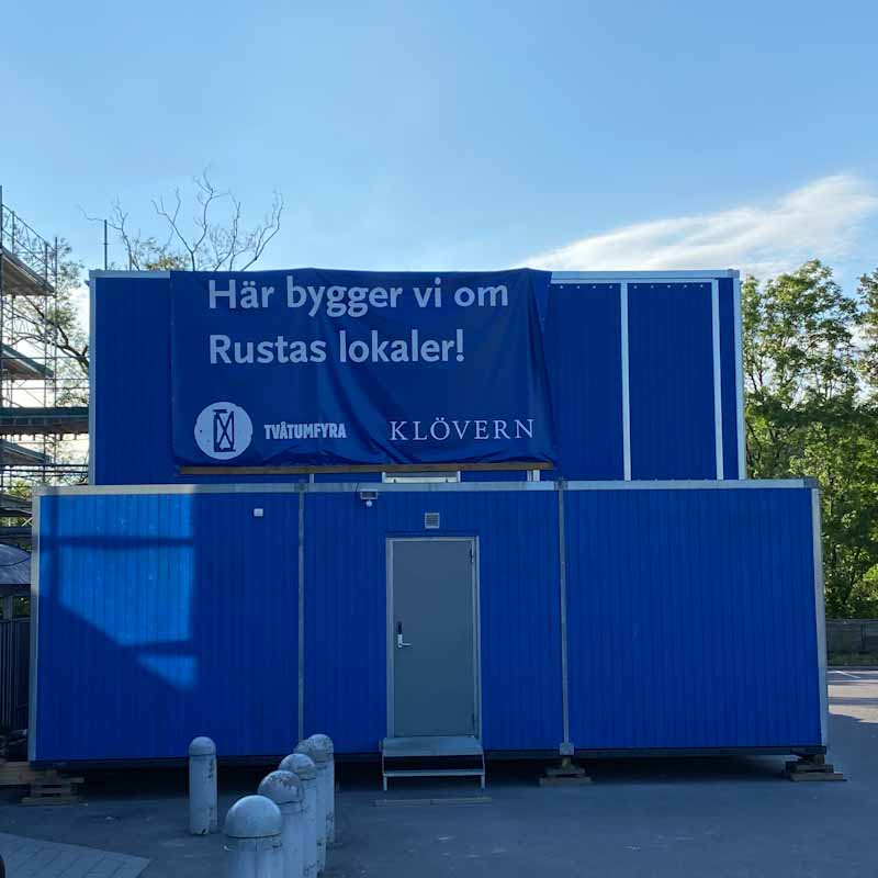 Banderoll - Byggskylt Göteborg