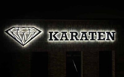 Nya fasadskyltar till Karaten i Malmö
