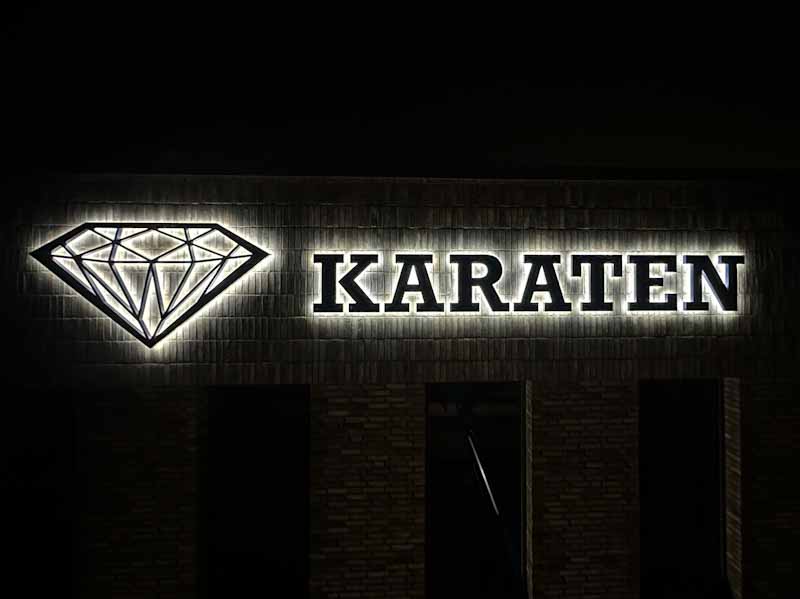 Fasadskylt-Karaten-Malmö